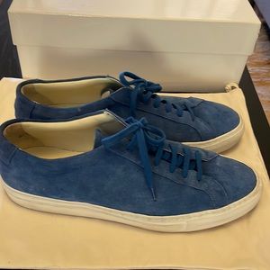 Common Projects Blue Suede Mens Size 43